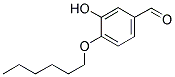 4-(HEXYLOXY)-3-HYDROXYBENZALDEHYDE Struktur