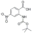 2-TERT-BUTOXYCARBONYLAMINO-4-NITROBENZOIC ACID Struktur