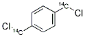 ALPHA,ALPHA'-DICHLORO-P-XYLENE [METHYLENE-14C] Struktur