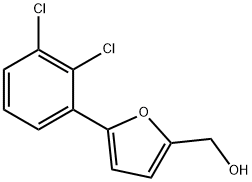 [5-(2,3-DICHLORO-PHENYL)-FURAN-2-YL]-METHANOL Struktur