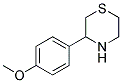 3-(4-METHOXYPHENYL) THIOMORPHOLINE Struktur