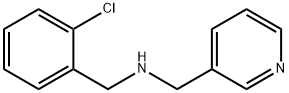 (2-CHLORO-BENZYL)-PYRIDIN-3-YLMETHYL-AMINE Struktur