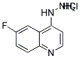 6-FLUORO-4-HYDRAZINOQUINOLINE HYDROCHLORIDE Struktur