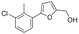 [5-(3-CHLORO-2-METHYLPHENYL)-2-FURYL]METHANOL Struktur