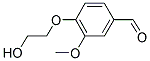 4-(2-HYDROXY-ETHOXY)-3-METHOXY-BENZALDEHYDE Struktur