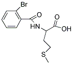 2-[(2-BROMOBENZOYL)AMINO]-4-(METHYLTHIO)BUTANOIC ACID Struktur