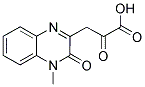 3-(4-METHYL-3-OXO-3,4-DIHYDRO-2-QUINOXALINYL)-2-OXOPROPANOIC ACID Struktur