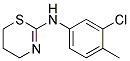 (3-CHLORO-4-METHYL-PHENYL)-(5,6-DIHYDRO-4H-[1,3]THIAZIN-2-YL)-AMINE Struktur