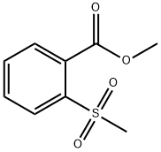 METHYL 2-(METHYLSULFONYL)BENZENECARBOXYLATE Struktur