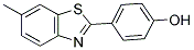 4-(6-METHYL-1,3-BENZOTHIAZOL-2-YL)PHENOL Struktur