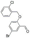 5-BROMO-2-[(2-CHLOROBENZYL)OXY]BENZALDEHYDE Struktur