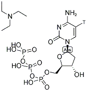 DEOXY[5-3H]CYTIDINE 5'-TRIPHOSPHATE, TRIETHYLAMMONIUM SALT Struktur