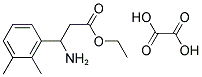 ETHYL 3-AMINO-3-(2,3-DIMETHYLPHENYL)PROPANOATE OXALATE Struktur