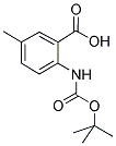 2-(TERT-BUTOXYCARBONYLAMINO)-5-METHYL-BENZOIC ACID Struktur