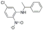 N-(5-CHLORO-2-NITROPHENYL)-N-(1-PHENYLETHYL)AMINE Struktur