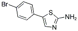 2-AMINO-5-(4-BROMOPHENYL)-THIAZOLE Struktur