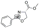 METHYL (S)-(+)-4,5-DIHYDRO-2-PHENYL-4-OXAZOLECARBOXYLATE Struktur