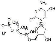 5-HYDROXY-2'-DEOXYCYTIDINE-5'-TRIPHOSPHATE LITHIUM SALT Struktur