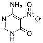 6-AMINO-5-(NITRO)PYRIMIDIN-4(3H)-ONE Struktur