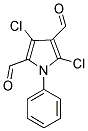 3,5-DICHLORO-1-PHENYL-1H-PYRROLE-2,4-DICARBALDEHYDE Struktur