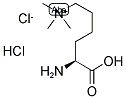 H-LYS(ME)3-OH CHLORIDE HYDROCHLORIDE SALT Struktur