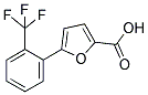 5-(2-TRIFLUOROMETHYL-PHENYL)-FURAN-2-CARBOXYLIC ACID Struktur