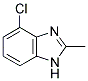 4-CHLORO-2-METHYL-1H-1,3-BENZIMIDAZOLE Struktur