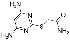 2-[(4,6-DIAMINOPYRIMIDIN-2-YL)THIO]ACETAMIDE Struktur