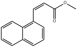 METHYL (Z)-3-(1-NAPHTHYL)-2-PROPENOATE Struktur