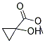 METHYL 1-HYDROXY-1-CYCLOPROPANE CARBOXYLATE Struktur