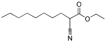 ETHYL 2-CYANODECANOATE Struktur