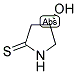 (S)-4-HYDROXY-2-PYRROLIDINETHIONE Struktur