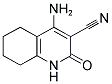 4-AMINO-2-OXO-1,2,5,6,7,8-HEXAHYDROQUINOLINE-3-CARBONITRILE Struktur