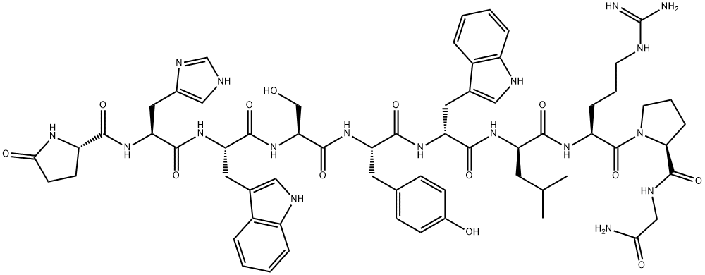 (D-LEU7)-TRIPTORELIN Struktur