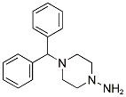 4-BENZHYDRYL-PIPERAZIN-1-YLAMINE Struktur