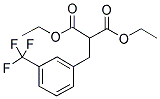 DIETHYL (3-TRIFLUOROMETHYLBENZYL)MALONATE Struktur