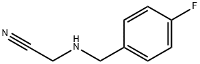 2-[(4-FLUOROBENZYL)AMINO]ACETONITRILE Struktur