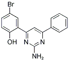 2-(2-AMINO-6-PHENYLPYRIMIDIN-4-YL)-4-BROMOPHENOL Struktur