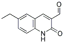 6-ETHYL-2-OXO-1,2-DIHYDRO-3-QUINOLINECARBALDEHYDE Struktur