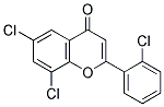 6,8,2'-TRICHLOROFLAVONE Struktur