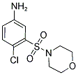 4-CHLORO-3-(MORPHOLINE-4-SULFONYL)-PHENYLAMINE Struktur