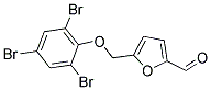 5-(2,4,6-TRIBROMO-PHENOXYMETHYL)-FURAN-2-CARBALDEHYDE Struktur