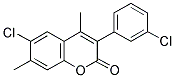 6-CHLORO-3(3'-CHLOROPHENYL)-4,7-DIMETHYLCOUMARIN|