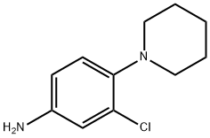 3-CHLORO-4-PIPERIDIN-1-YL-PHENYLAMINE Struktur