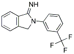 2-(3-TRIFLUOROMETHYL-PHENYL)-2,3-DIHYDRO-ISOINDOL-1-YLIDENEAMINE Struktur