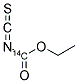 ETHYL ISOTHIOCYANATOFORMATE [1-14C] Struktur