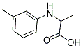 2-M-TOLYLAMINO-PROPIONIC ACID Struktur
