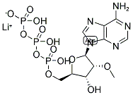 2'-O-METHYLADENOSINE-5'-TRIPHOSPHATE LITHIUM SALT Struktur