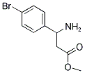 METHYL 3-AMINO-3-(4-BROMOPHENYL)PROPANOATE Struktur