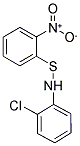 1-[(2-CHLOROANILINO)SULFANYL]-2-NITROBENZENE Struktur